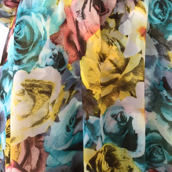 Beautiful floral summer dress - Picture 5 of 5